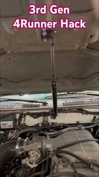 Upgrade Your 3rd Gen 4Runner Hood With FREE Struts From the Hatch… No More Prop Rod! 😤🔥🚙