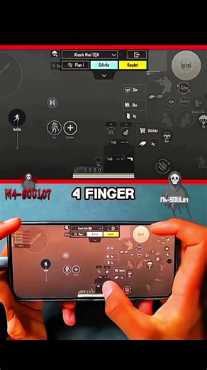BGMI 4-Finger Claw + Gyro 🔥 Master Control Setup! #vecna #shortfeed