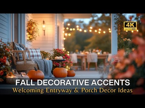 Fall Decorating Ideas: Rustic-Modern Interior Design with Fall Decor Accents & Furniture Ideas