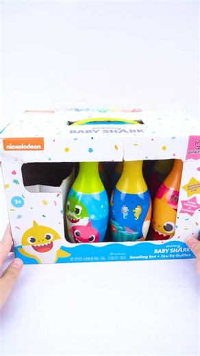 Unboxing & Review ASMR Pinkfong Baby Shark Bowling Toy Set #toys #unboxing