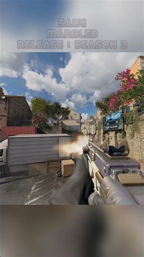 COD BLACK OPS 6: Saug Marbled Blueprint Showcase #warzone #callofduty #blackops6 #gaming