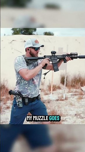 60 sec tip: How to get good recoil control with AR15, M4, Ak47, or any other rifle!