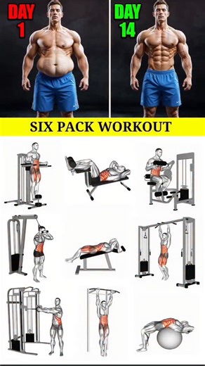 workout Zone on Instagram: "💥 Day 204/365 – Six Pack Shred: Core Sculptor Circuit 💥 Workout Plan (3 Rounds – Minimal Rest): ✅ Hanging Leg Raises – 15 reps ✅ Russian Twists – 20 reps (10 each side) ✅ Mountain Climbers – 30 seconds ✅ Plank with Shoulder Tap – 20 reps ✅ Flutter Kicks – 30 seconds 🔥 Finisher: Ab Wheel Rollouts – 2 sets × 10 reps Plank Hold – 45 seconds #Day204Of365 #SixPackWorkout #AbsWorkout #CoreTraining #FatToFit #AbShred #NoExcusesFitness #WorkoutZone #StrongerEveryDay"