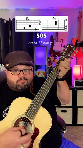 6.6K views · 61 reactions | 505 by the Arctic Monkeys Guitar Tutorial! #guitar #tutorial #lesson #learn #reels #trending | Chas Evans | Facebook