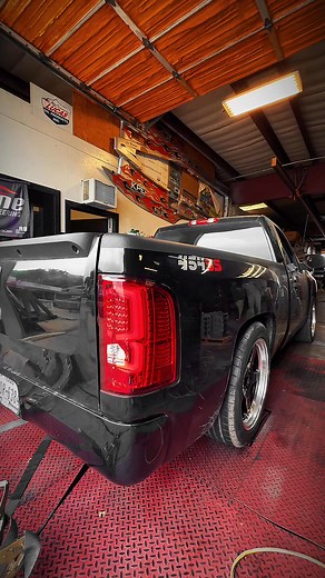 Is this a worthy spiritual successor to the OG 454SS? It’s a 5.3 that’s been resleeved for all the displacement (454C.I.) with our Frankenstein M712 Cylinder heads tossed on top to let this thing BREATH. Toss that in an original V6 short wide and you have quite the good looking truck. This great pairing allowed this engine to make 830 horsepower and just over 700 ft/lbs of torque(crank) NATURALLY ASPIRATED! If that’s not impressive I don’t know what is. More details to come as the fresh build ge