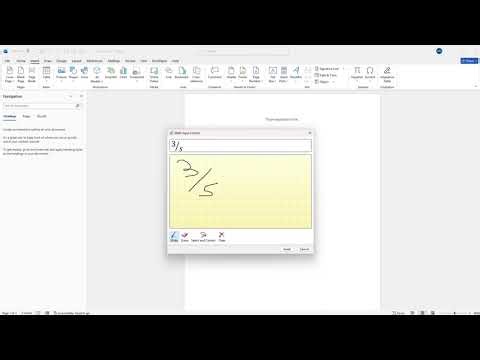 How to Write Maths Equations in Microsoft Word