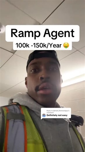 airport_ramplife on Instagram: "100k - 150k / year 🤑 🎥 @blackrockytx 🙏 #rampagent #aviation #ramplife #airportramplife"