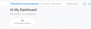uPyPi: a PyPI-like MicroPython package repository