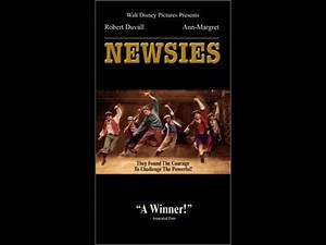 Opening to Newsies VHS (2002)