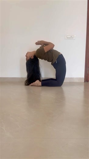 Can You Do This Camel Pose? 😱 Advanced Ustrasana Backbend with Namaskar | Yoga Challenge