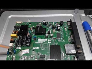 TV não liga, só fica com o led power aceso