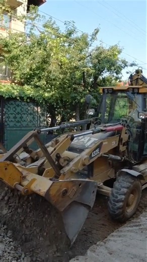 Laying down gravel before the road gets used #caterpillar #excavator #heavyequipment
