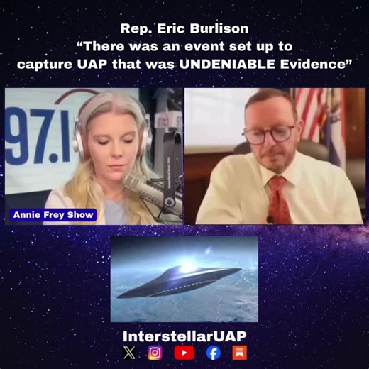 Rep. Burlison: Undeniable UAP Evidence Briefing