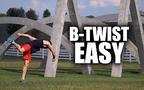 用超级简单的流程从原地360变成旋子转体（B-Twist）！ Turn a 360 into a B-Twist - Tutorial