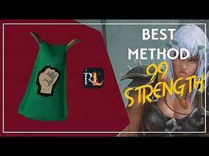 Best AFK Strength Method (Old School Runescape)