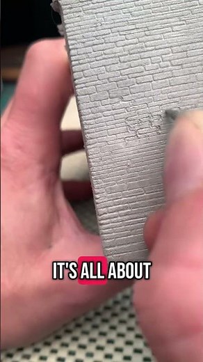 Carving mini stone from DAS clay