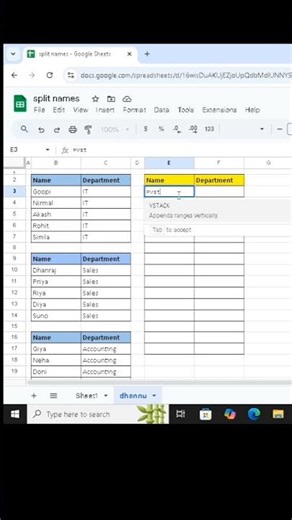 Merge Data into One Page in Seconds! 🔥#shorts #excel