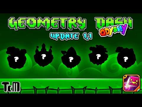 Geometry Dash Odyssey: Update 1.1 Trailer
