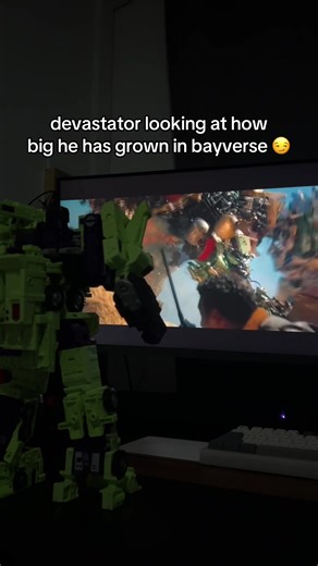 Devastator's Transformation in Bayverse