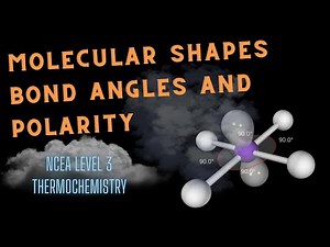 Everything you need to know about molecular shapes, bond angles & polarity I NCEA Level 3 Chemistry