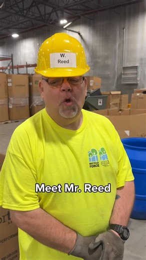 Meet Mr. Reed and get a look inside what happens to your electronics when you recycle them at RecycleForce! | RecycleForce