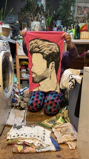 Tea Towel Declutter: Organizing My Vintage Collection