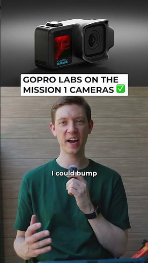 GoPro Labs Confirmed for Mission 1 Cameras