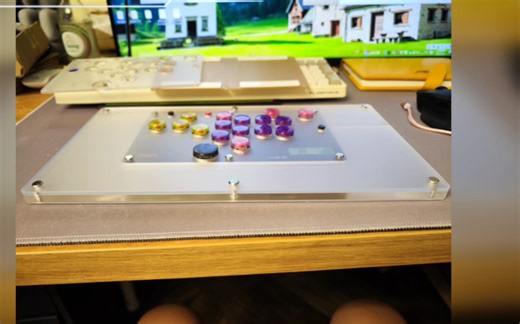 讯佳 17键 hitbox 加装框体 A4