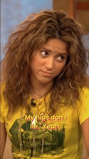 Shakira Explains “My Hips Don’t Lie” 😂💃 | How She Judges Music! #shakira #shorts #hipsdontlie #viral