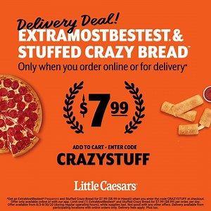 492 reactions · 16 shares | $7.99 Prices may vary. | Little Caesars | Facebook