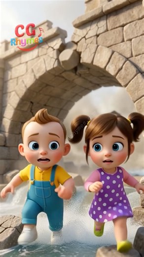 London Bridge is Falling Down Song | Nursery Rhymes & Kids Songs #Shorts #kids