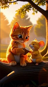 Christmas car mouse shearing is caring #cat #kitten #yt#ai #shorts