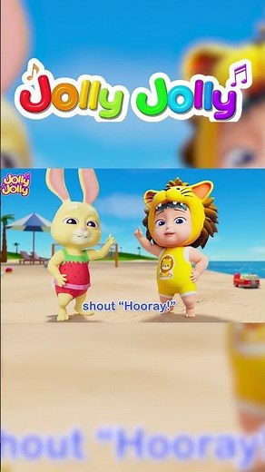 Play on the beach | If You Are Happy And You Know It | Jolly Jolly - Learn and Play - Nursery Rhymes