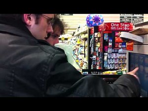 Self checkout at Kroger