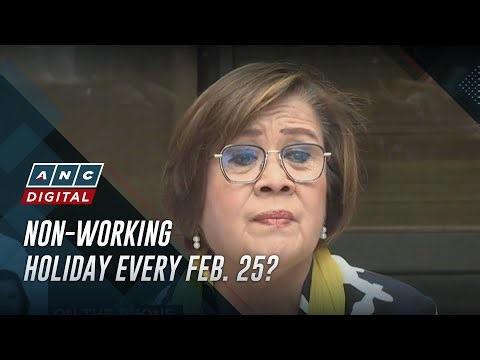 House bill seeks declaration of Feb. 25 of every year as non-working holiday | ANC