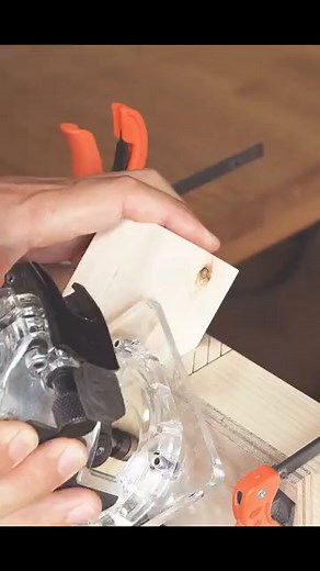 40K views · 195 reactions | Clean & Strong Wood Joint #diy #tools #tricks | Clips A1 08 | Facebook