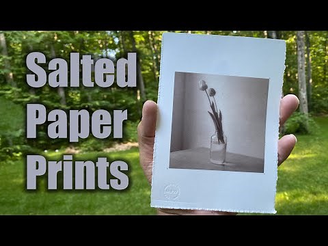 Salted Paper Printing with Bill Schwab