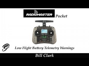 RadioMaster Pocket Setting Up Flight Battery Voltage Telemetry