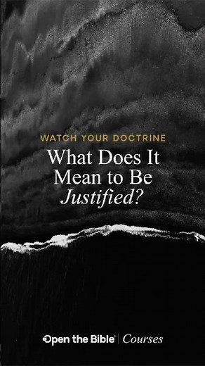 What does it mean to be justified? #justification #faith #biblestudy