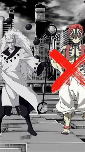 Madara 🆚Demon slayer verse 🤯☠️ #viral #shorts #obito #demon slayer