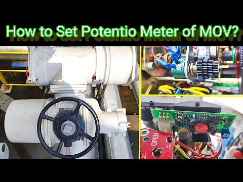 How to Set Potentiometer | Inching MOV Potentiometer Set Procedure | Rotork Actuator | MOV.