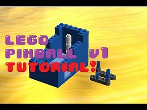 LEGO MINI PINBALL MACHINE TUTORIAL (LFX file in the description!)