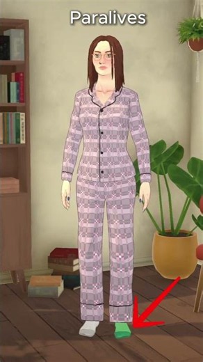 paralives different socks customization