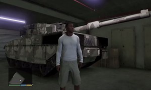 Where to find a tank in GTA 5 story mode