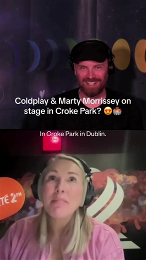 Interview with Jonny from Coldplay at Croke Park | Tracy2FM