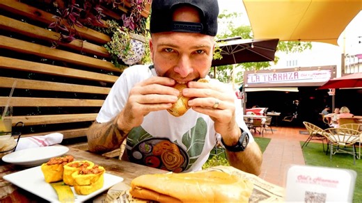 Little Havana Cuban Food Tour!! Cuban Sandwich, Churros & Colada | Miami, Florida