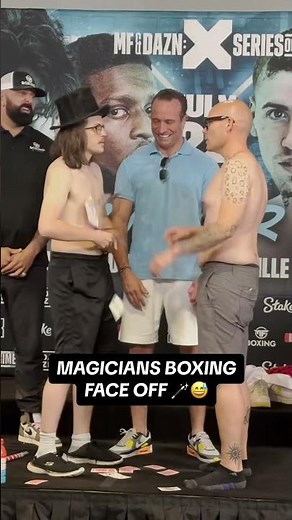 When magic met Misfits Boxing 😅 #boxing #highlights