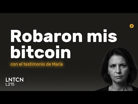 ROBARON MIS BITCOIN MIENTRAS MIRABA. No puede hacer nada - L215