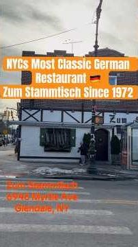 This German Restaurant Hasn’t Changed Since 72 🇩🇪A true NYC classic & still doing it the right way