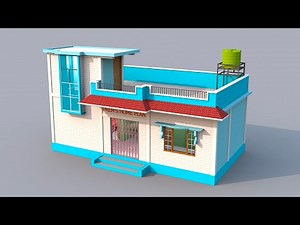 2 room house design in village cost | single floor house design in village | home design simple